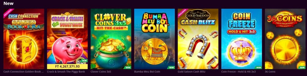 new games malina casino