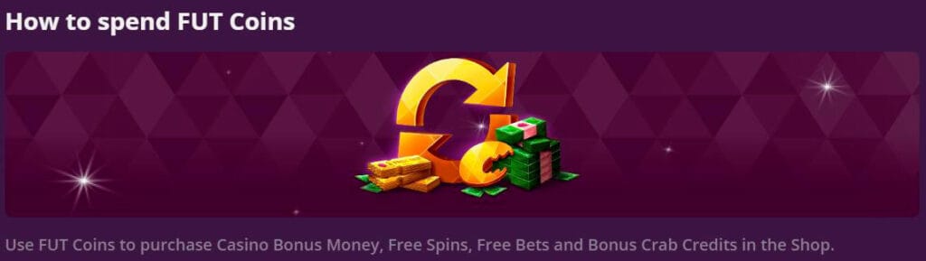 spend coins FUT malina casino